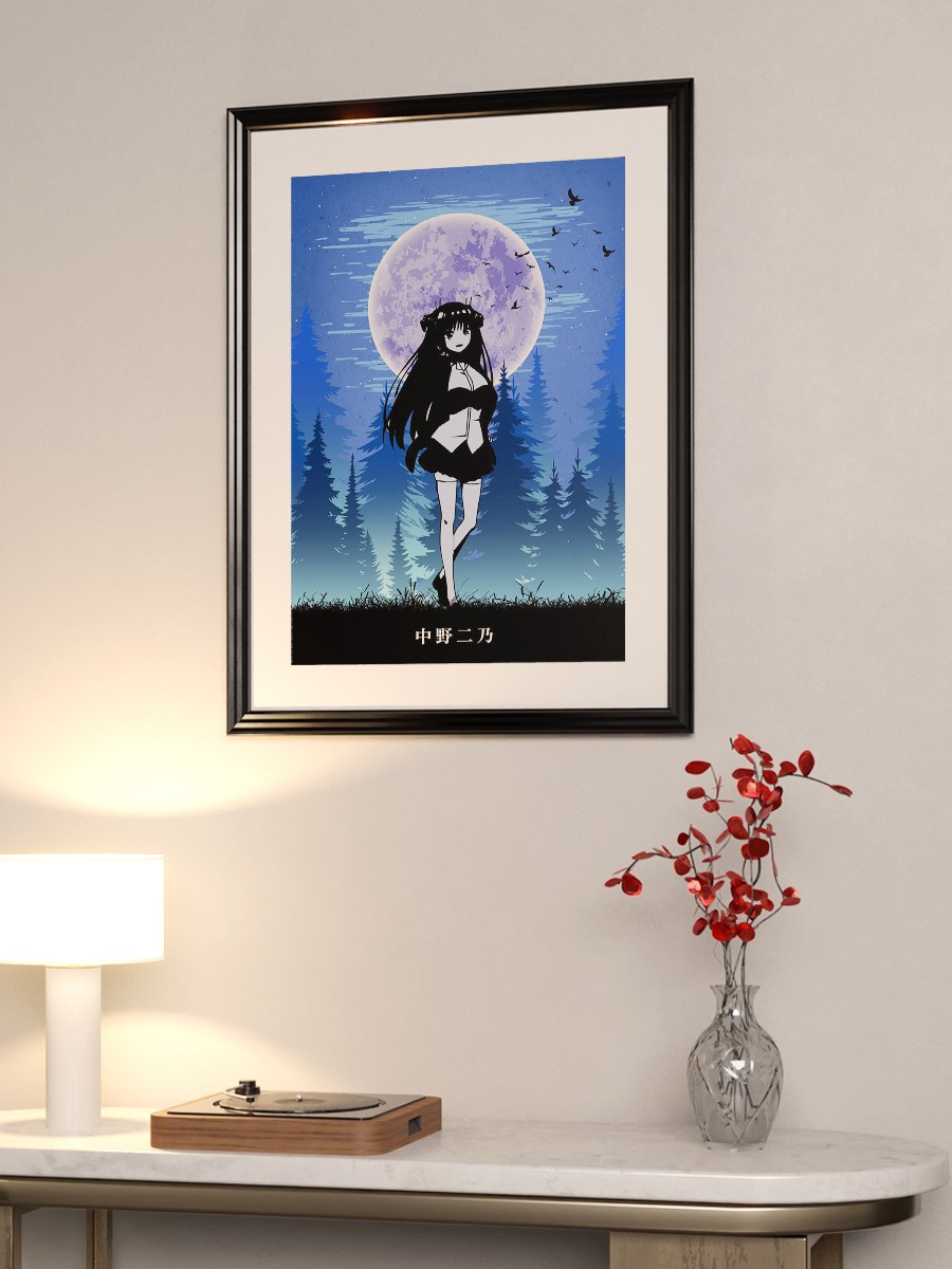 Nino Nakano Anime Poster Çerçevesiz Yüksek Kalite Anime Duvar Poster