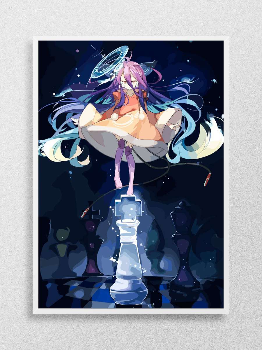 No Game No Life Anime Poster Çerçevesiz Yüksek Kalite Anime Duvar Poster