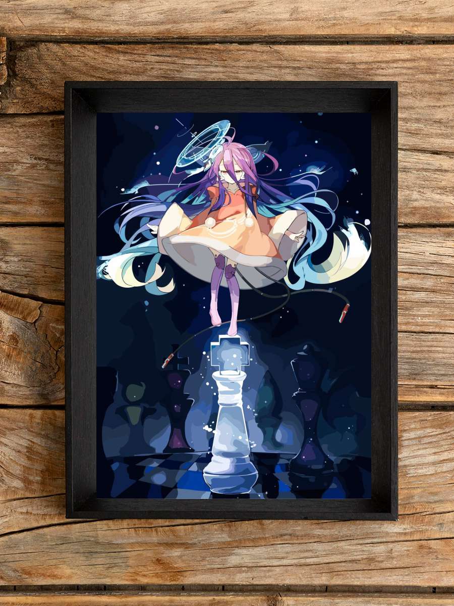 No Game No Life Anime Poster Çerçevesiz Yüksek Kalite Anime Duvar Poster