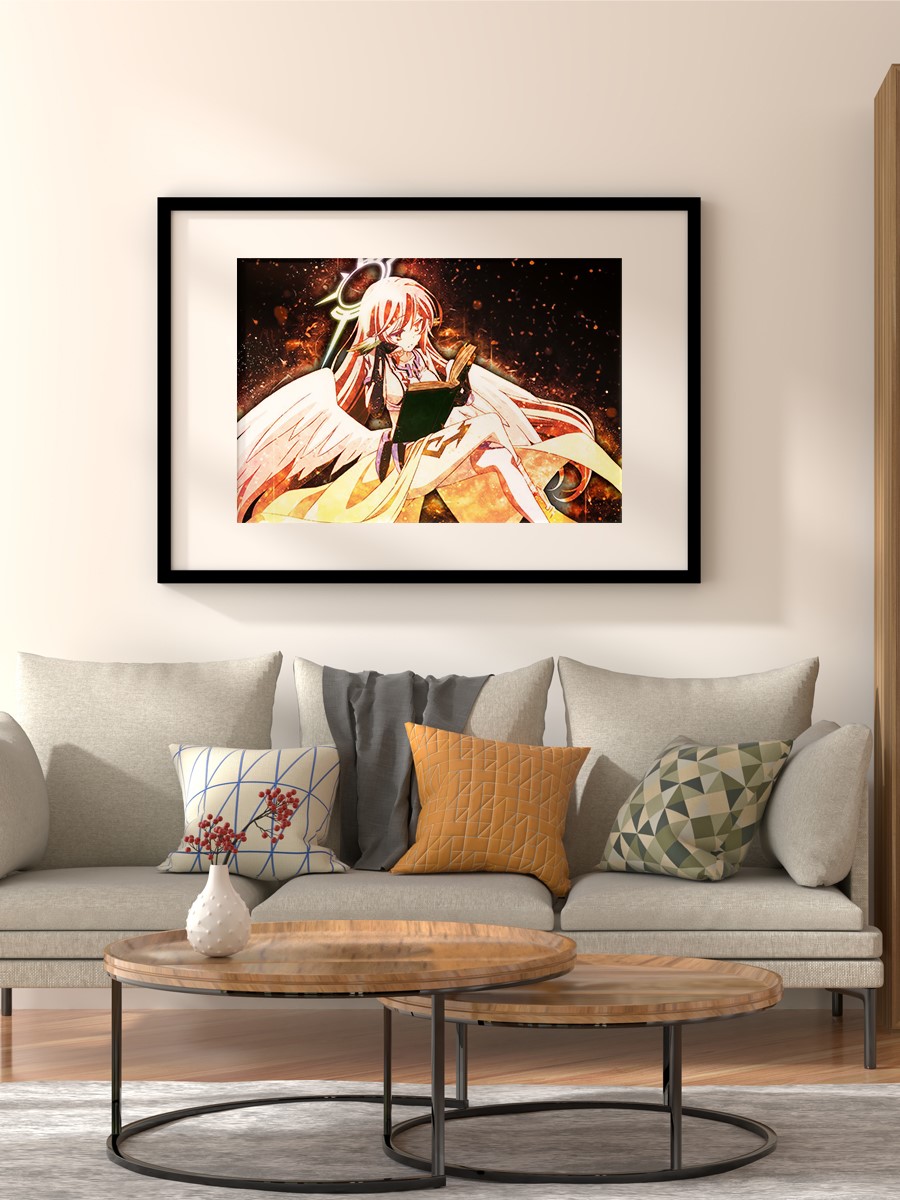 No Game No Life Anime Poster Çerçevesiz Yüksek Kalite Anime Duvar Poster