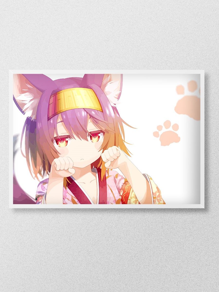 No game no life Anime Poster Çerçevesiz Yüksek Kalite Anime Duvar Poster