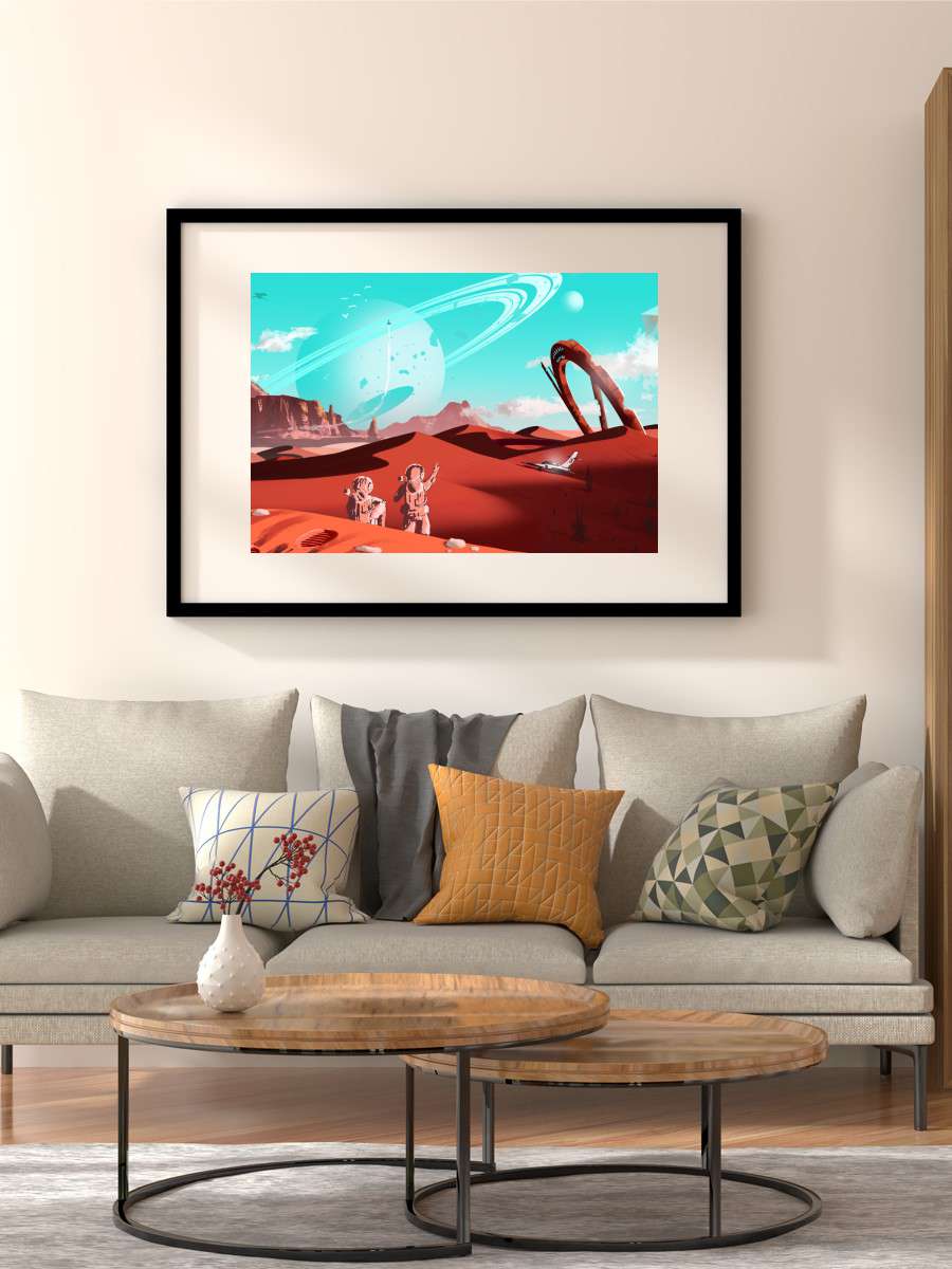 No Mans Sky Anime Poster Çerçevesiz Yüksek Kalite Anime Duvar Poster