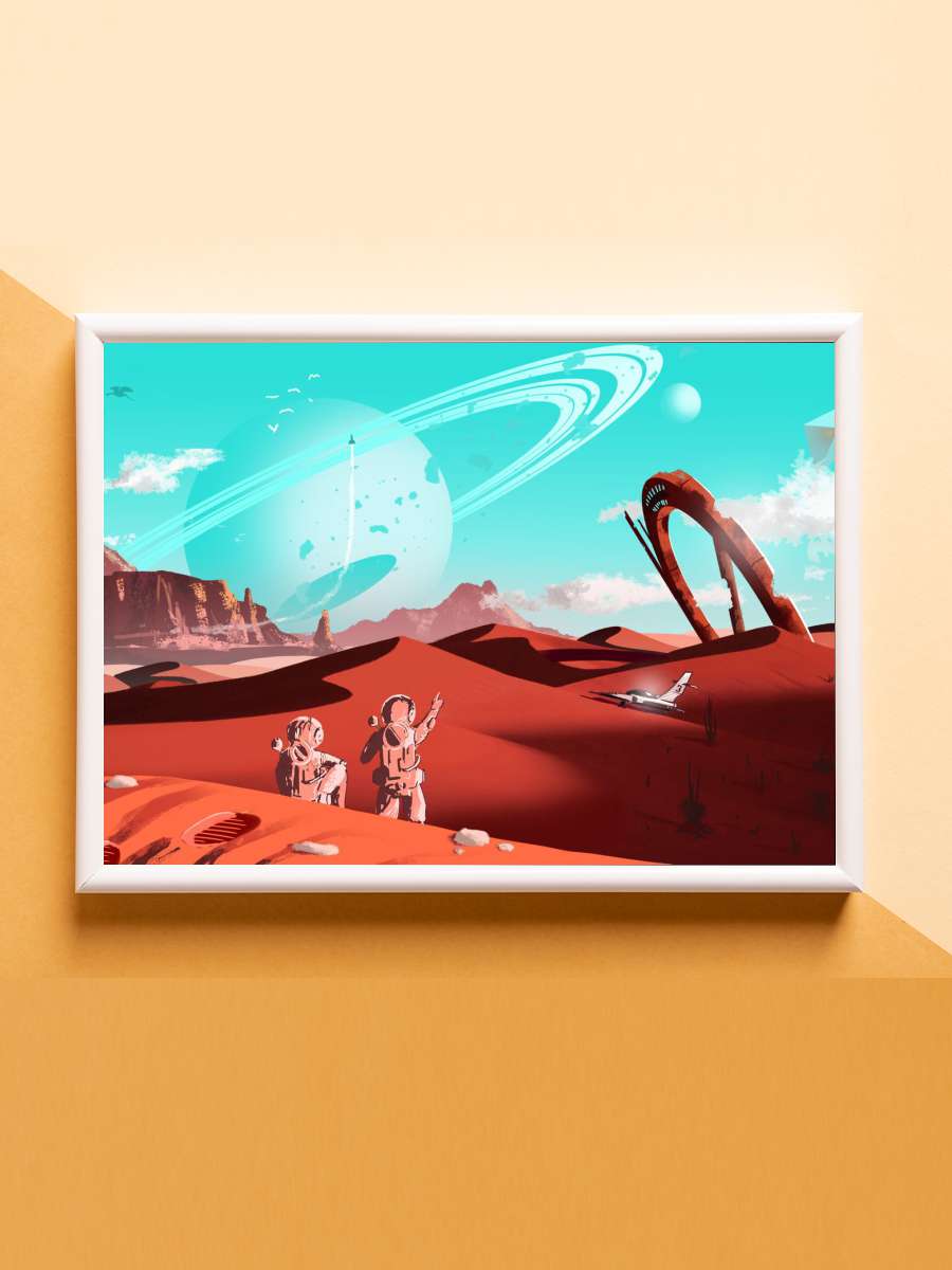 No Mans Sky Anime Poster Çerçevesiz Yüksek Kalite Anime Duvar Poster