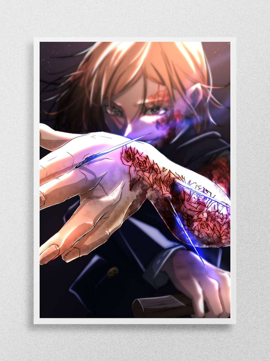 Nobara jujutsu Anime Poster Çerçevesiz Yüksek Kalite Anime Duvar Poster