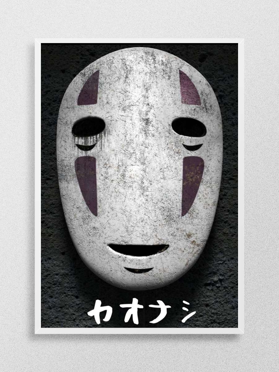 Noface Mask Anime Poster Çerçevesiz Yüksek Kalite Anime Duvar Poster