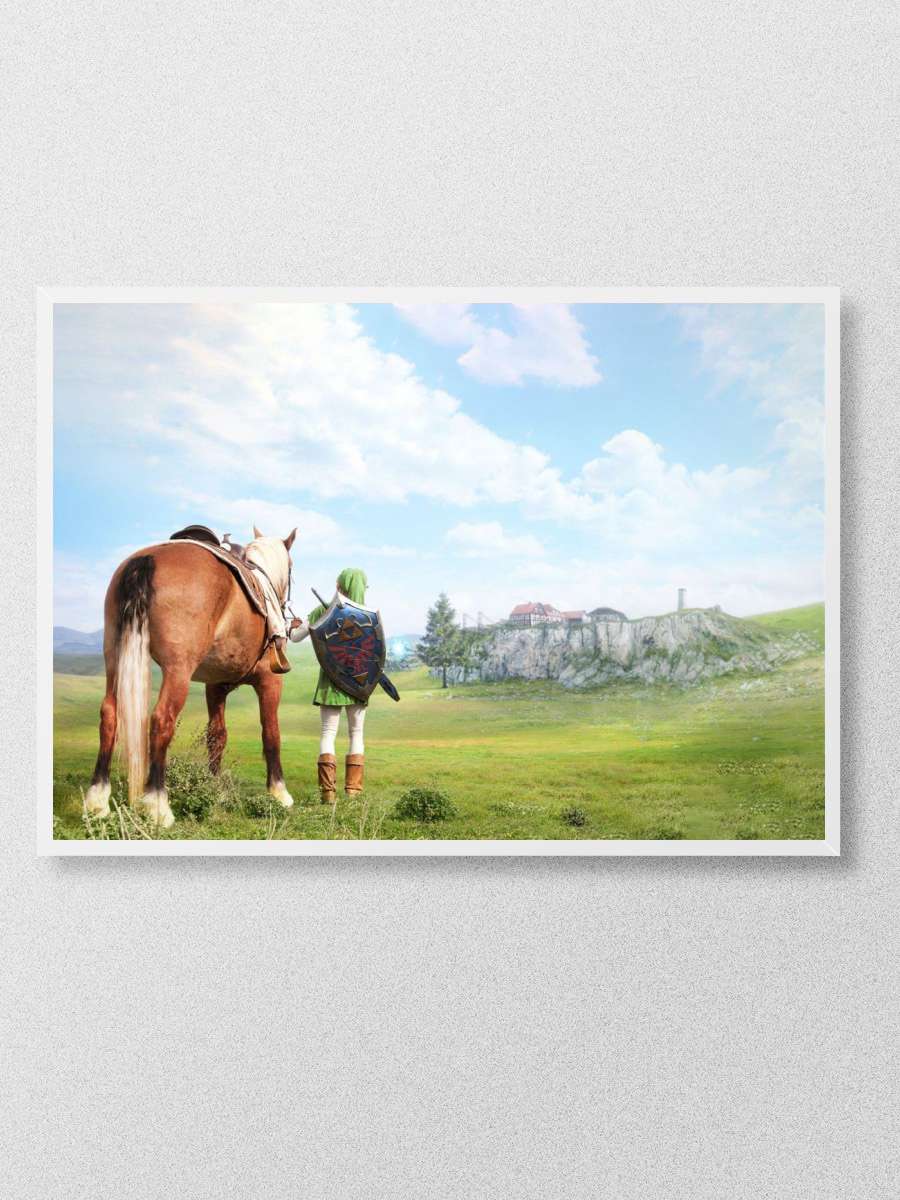 Ocarina Of Time Anime Poster Çerçevesiz Yüksek Kalite Anime Duvar Poster