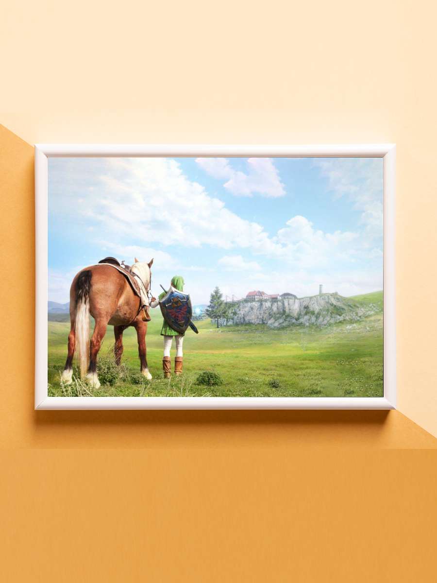 Ocarina Of Time Anime Poster Çerçevesiz Yüksek Kalite Anime Duvar Poster