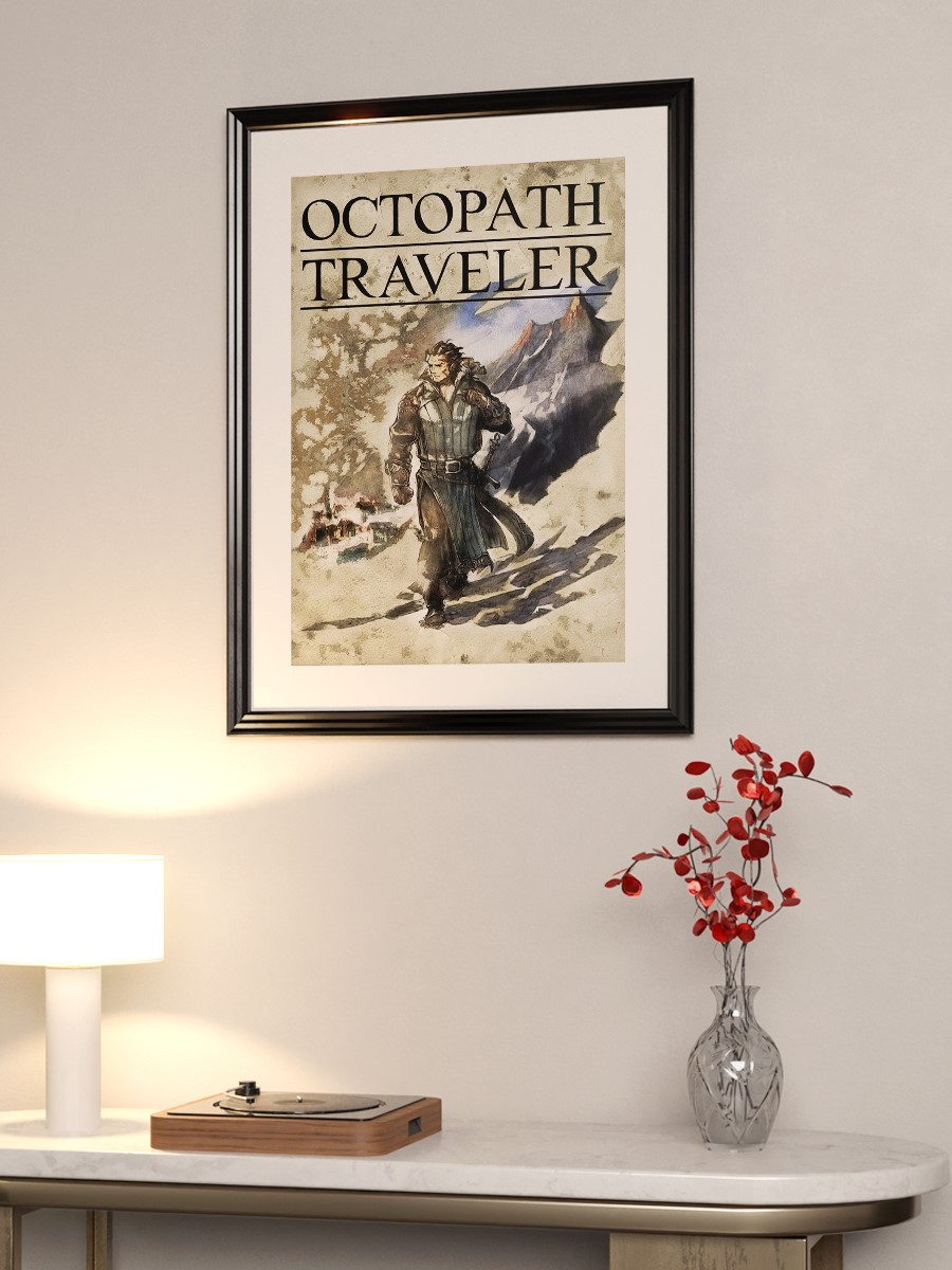 OCTOPATH TRAVELER Anime Poster Çerçevesiz Yüksek Kalite Anime Duvar Poster