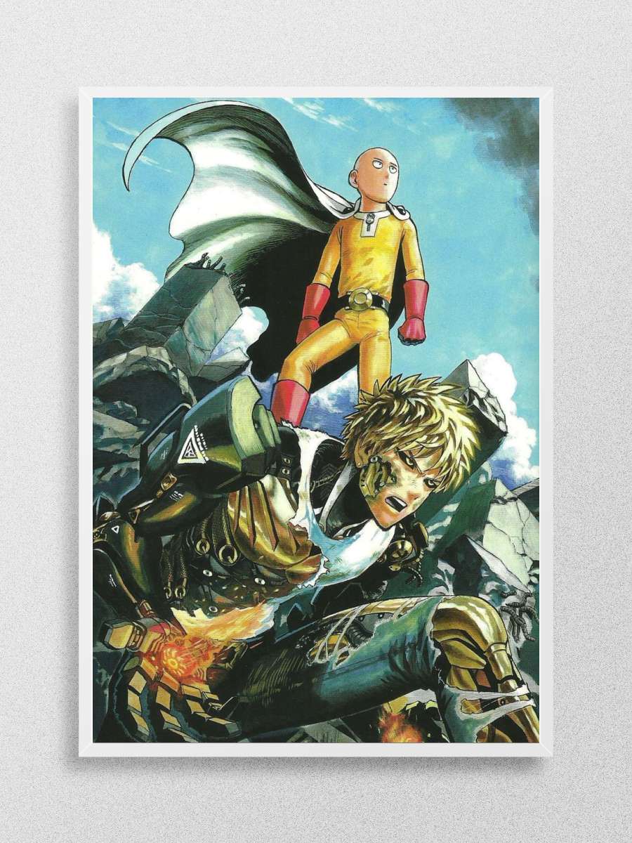 One punch man Anime Poster Çerçevesiz Yüksek Kalite Anime Duvar Poster