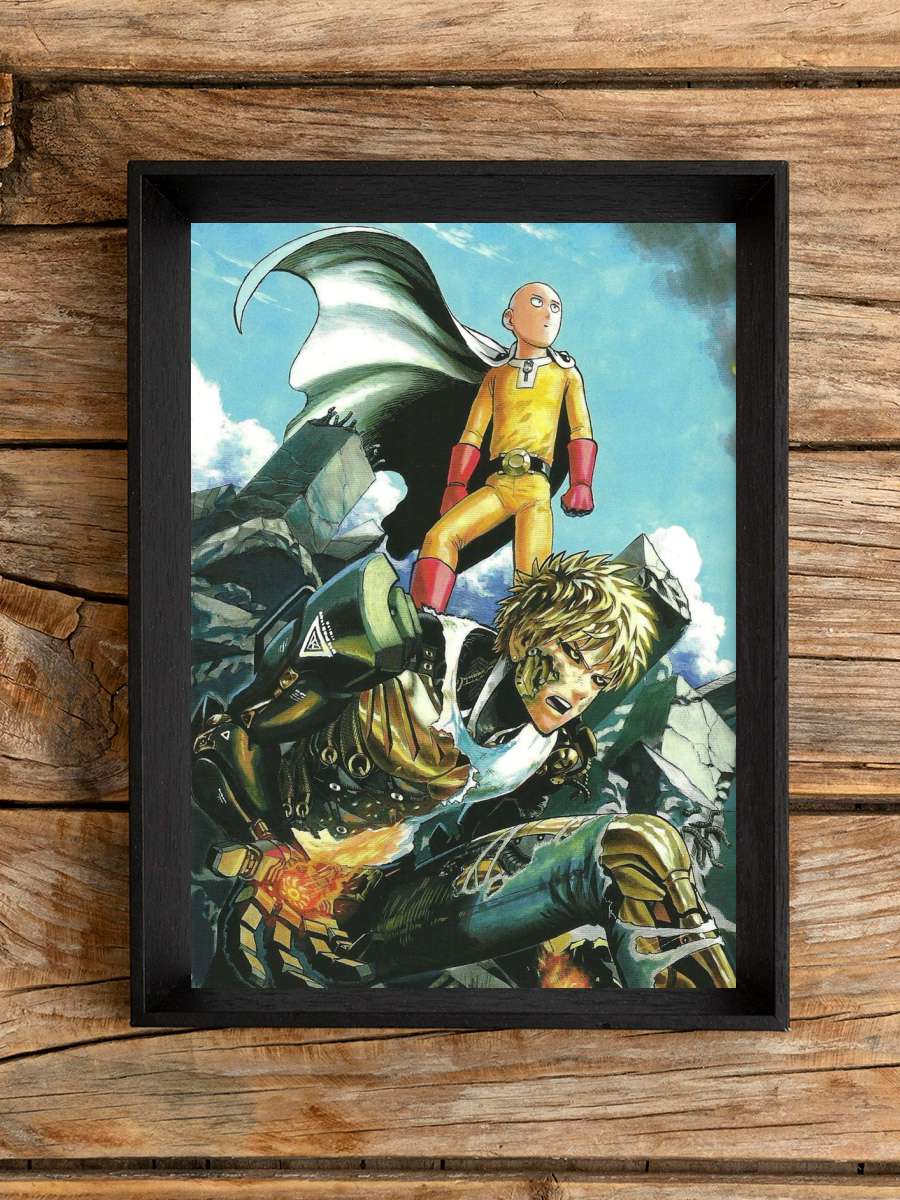 One punch man Anime Poster Çerçevesiz Yüksek Kalite Anime Duvar Poster