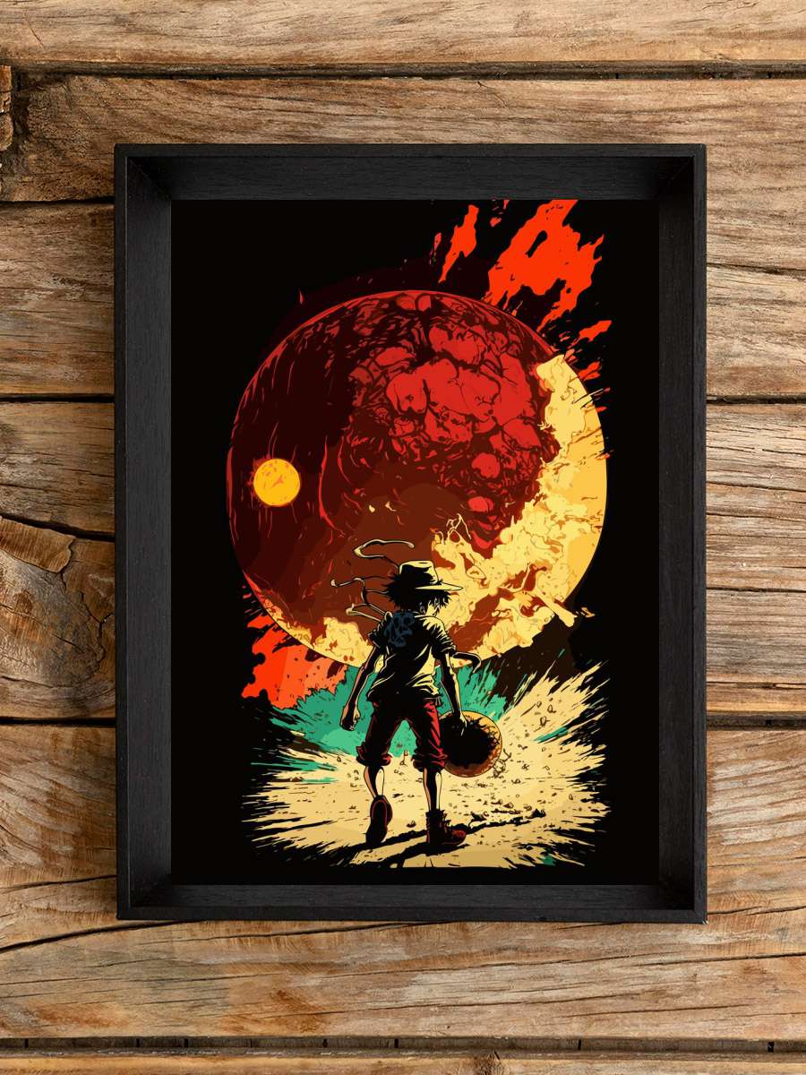 onepiece luffy anime Anime Poster Çerçevesiz Yüksek Kalite Anime Duvar Poster