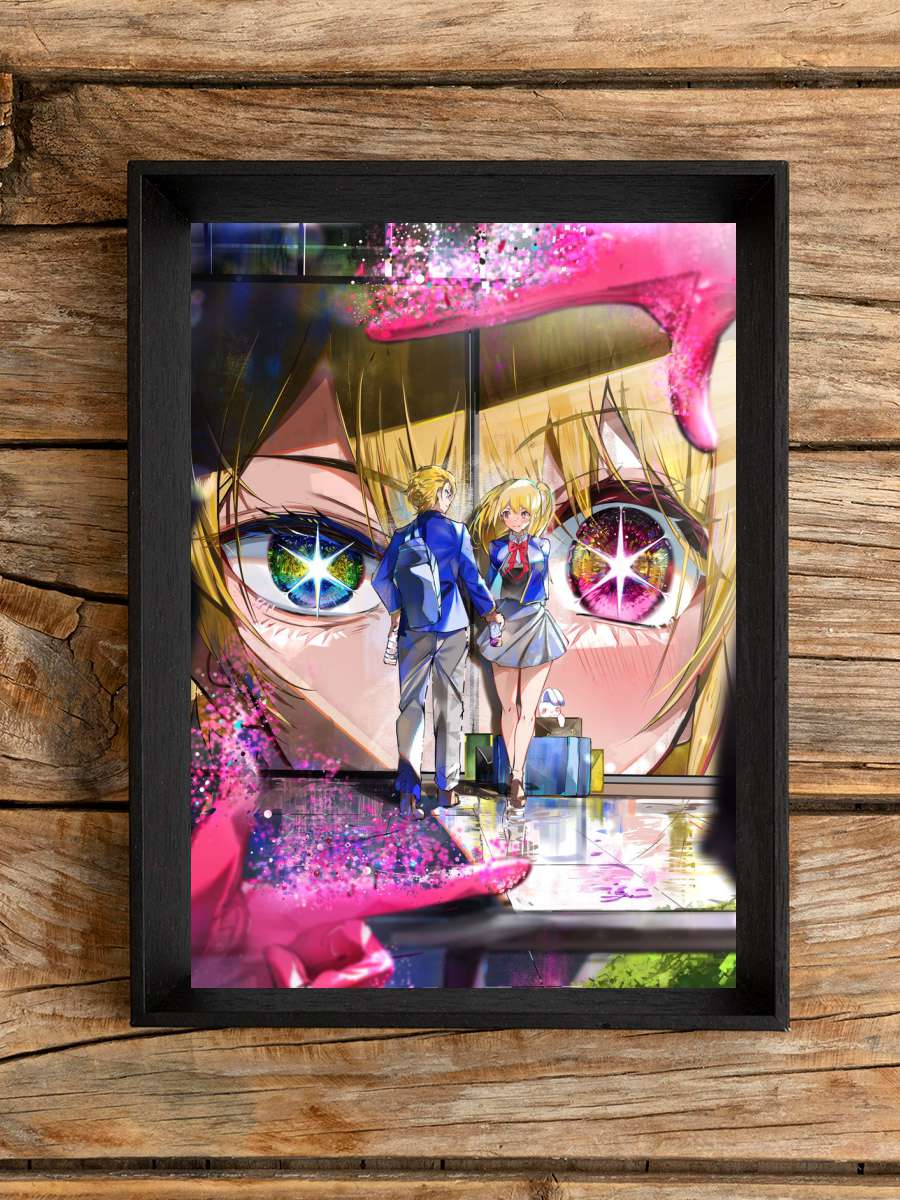 Oshi No Ko Anime Anime Poster Çerçevesiz Yüksek Kalite Anime Duvar Poster