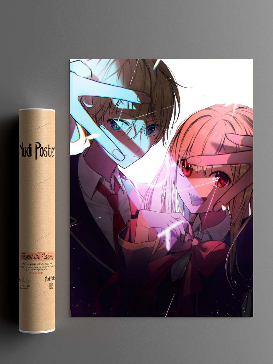Oshi No ko Anime Poster Çerçevesiz Yüksek Kalite Anime Duvar Poster