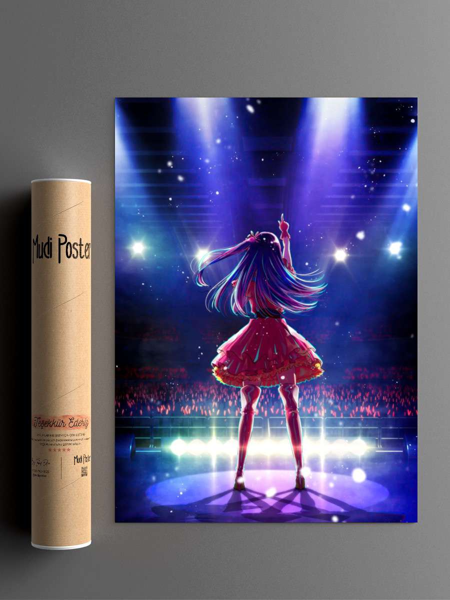 Oshi no ko Anime Poster Çerçevesiz Yüksek Kalite Anime Duvar Poster