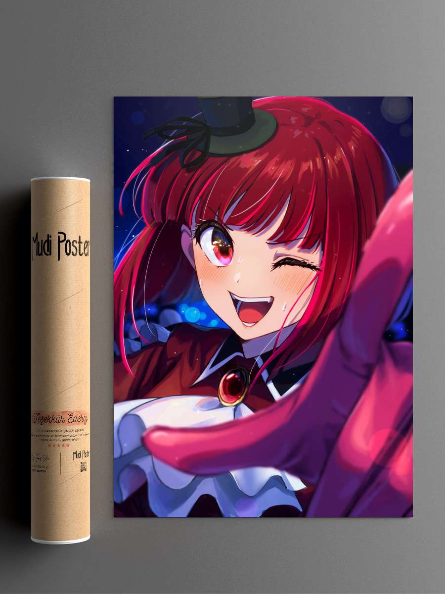 Oshi No ko Anime Poster Çerçevesiz Yüksek Kalite Anime Duvar Poster