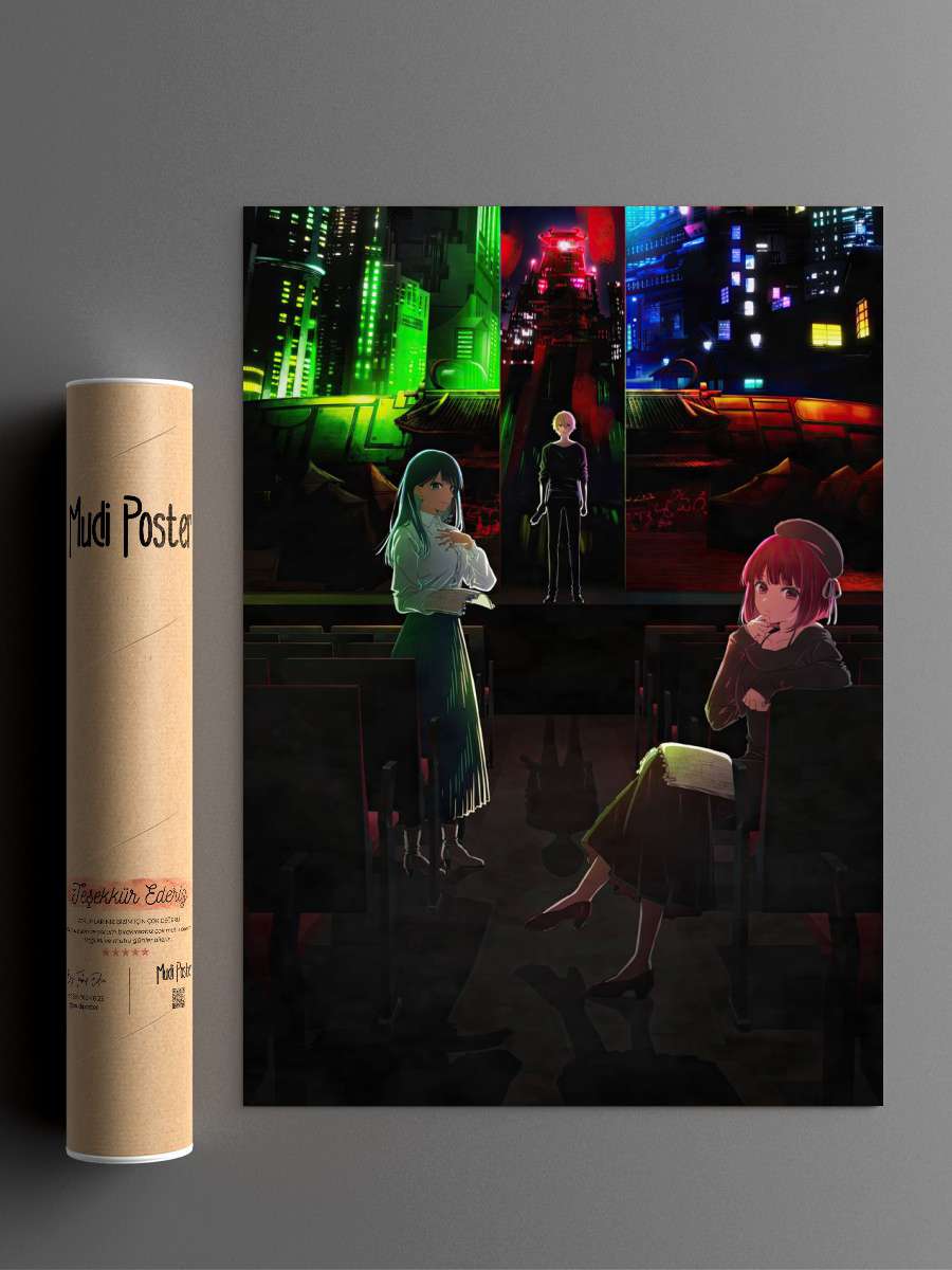 Oshi No ko Anime Poster Çerçevesiz Yüksek Kalite Anime Duvar Poster