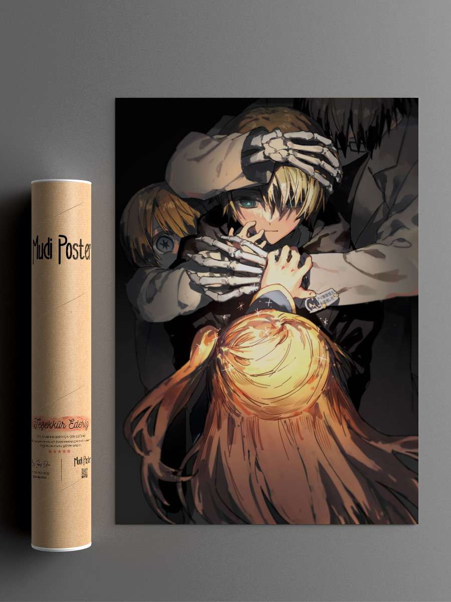 Oshi no Ko Anime Poster Çerçevesiz Yüksek Kalite Anime Duvar Poster