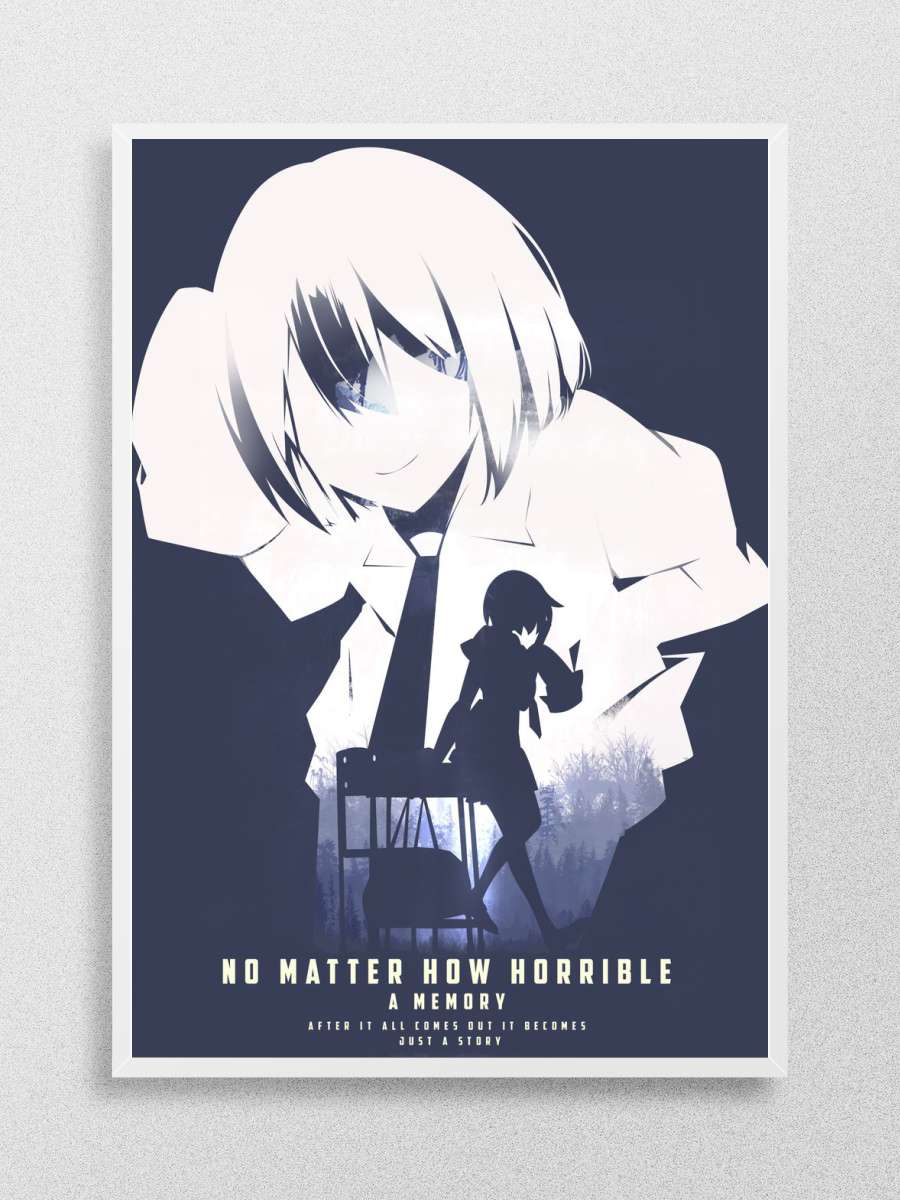 Ougi Oshino Anime Poster Çerçevesiz Yüksek Kalite Anime Duvar Poster