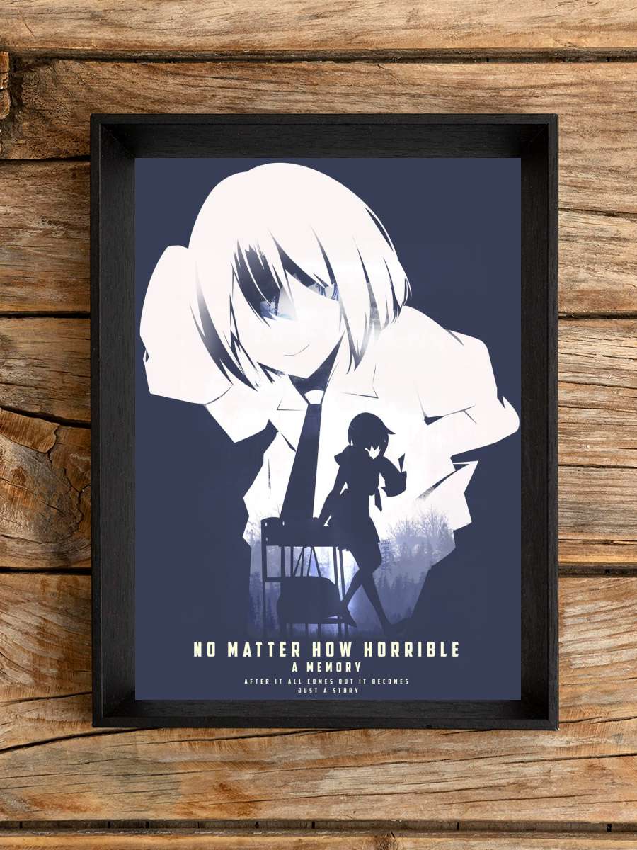Ougi Oshino Anime Poster Çerçevesiz Yüksek Kalite Anime Duvar Poster