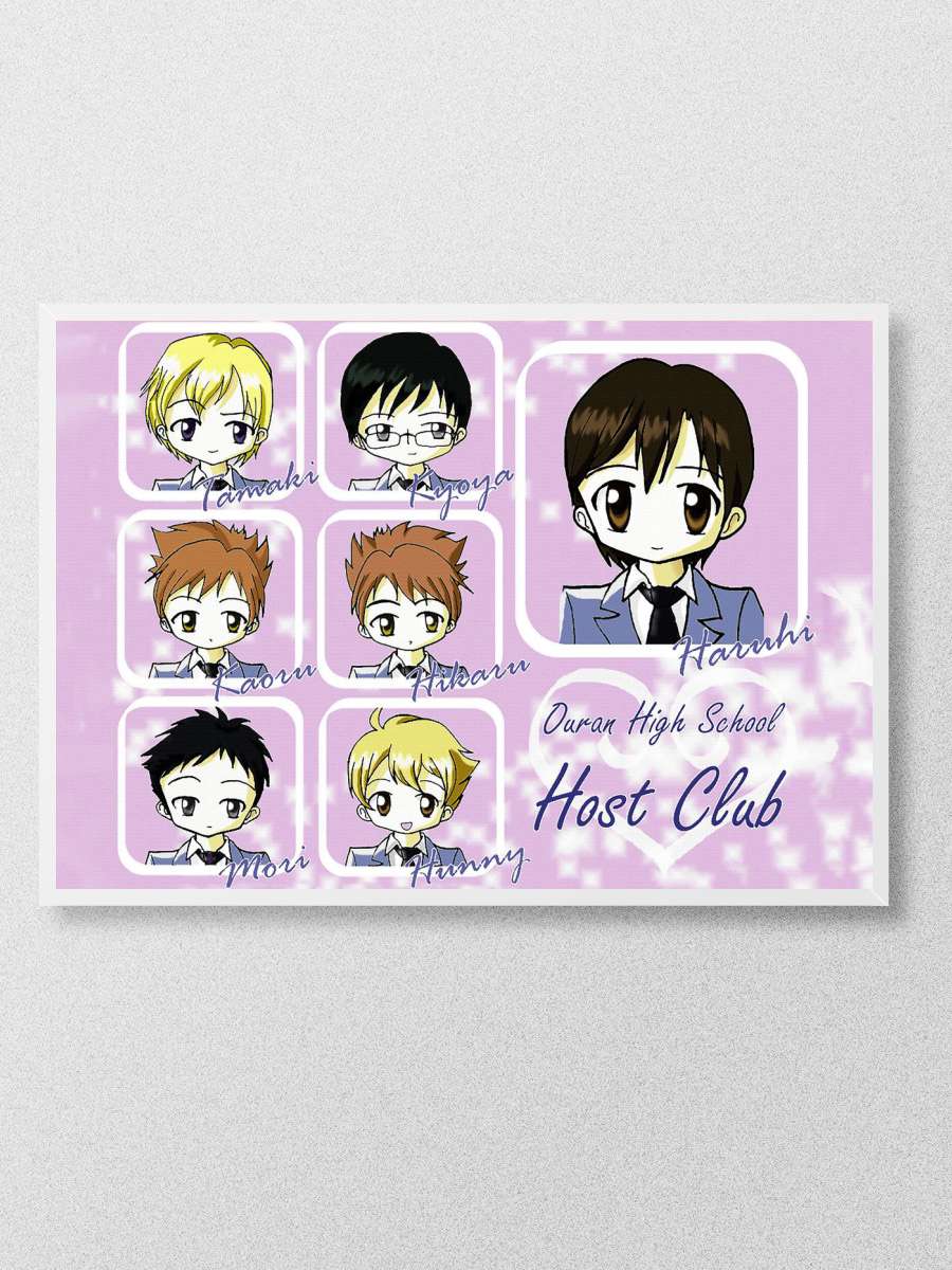 ouran host club Anime Poster Çerçevesiz Yüksek Kalite Anime Duvar Poster