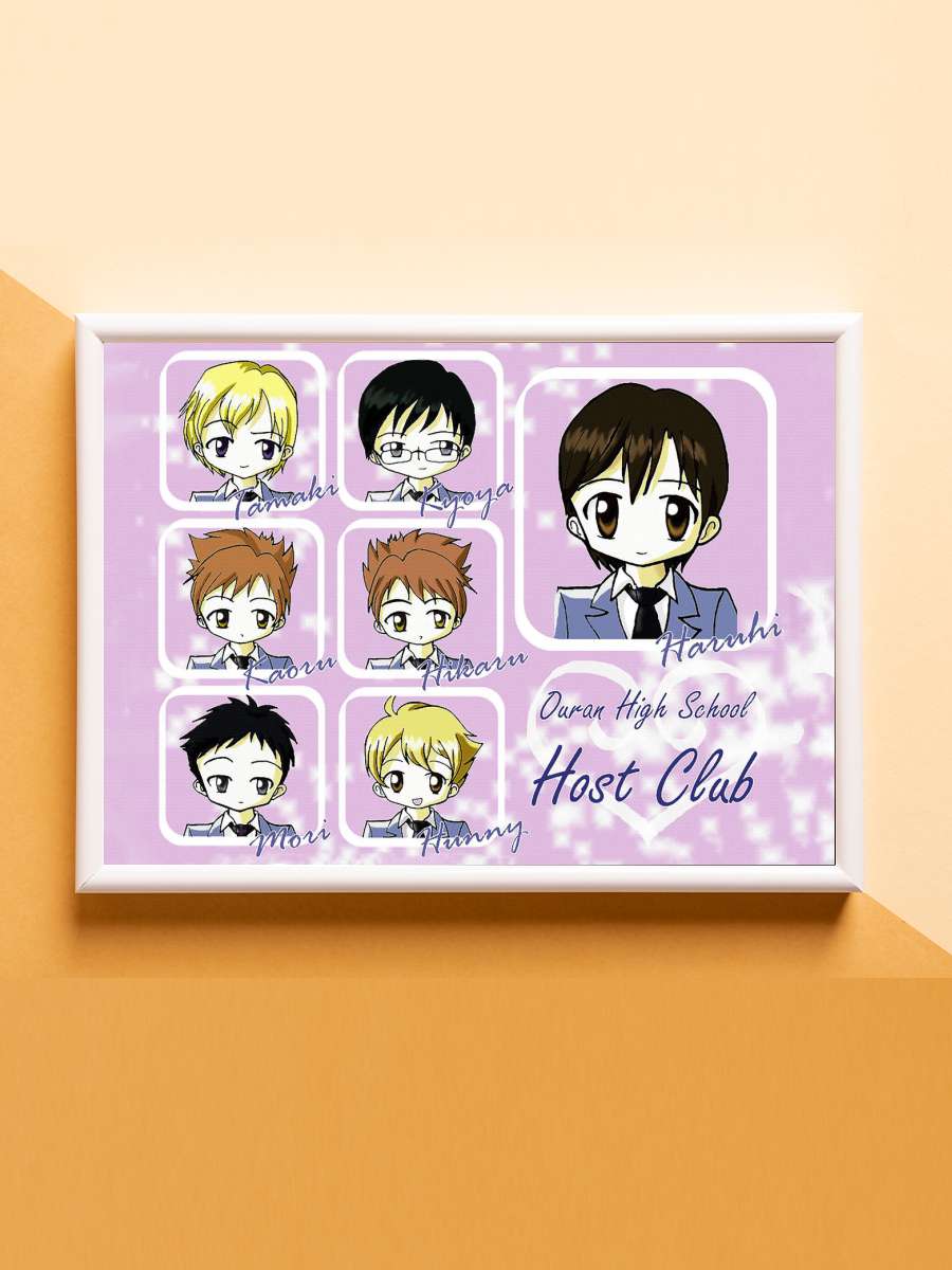 ouran host club Anime Poster Çerçevesiz Yüksek Kalite Anime Duvar Poster