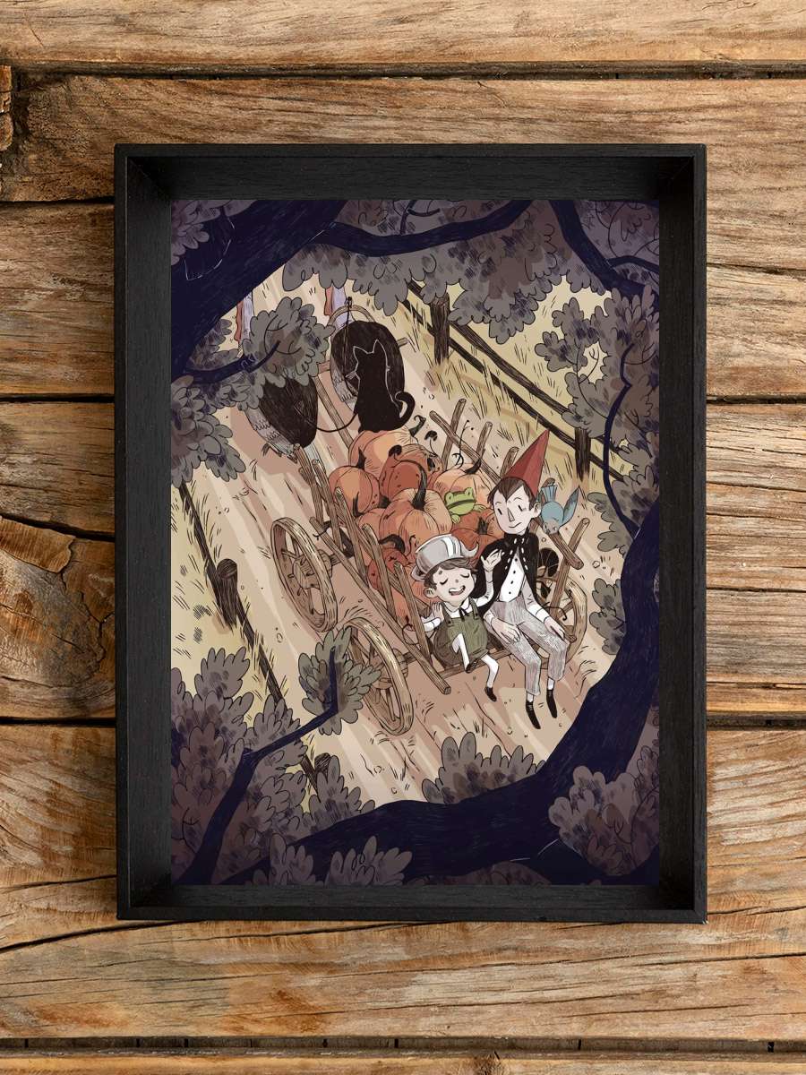Over the garden wall Anime Poster Çerçevesiz Yüksek Kalite Anime Duvar Poster
