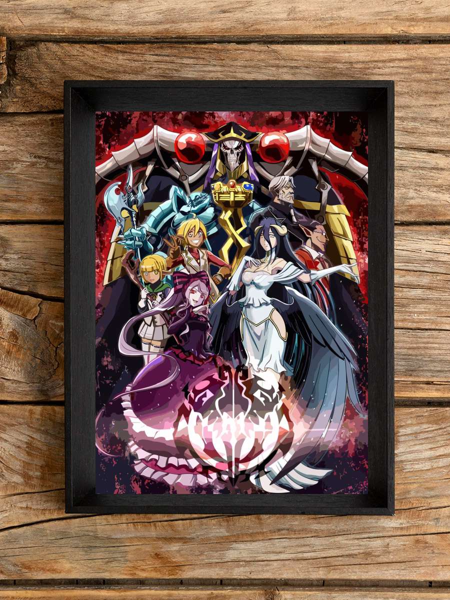 Overlord anime manga Anime Poster Çerçevesiz Yüksek Kalite Anime Duvar Poster