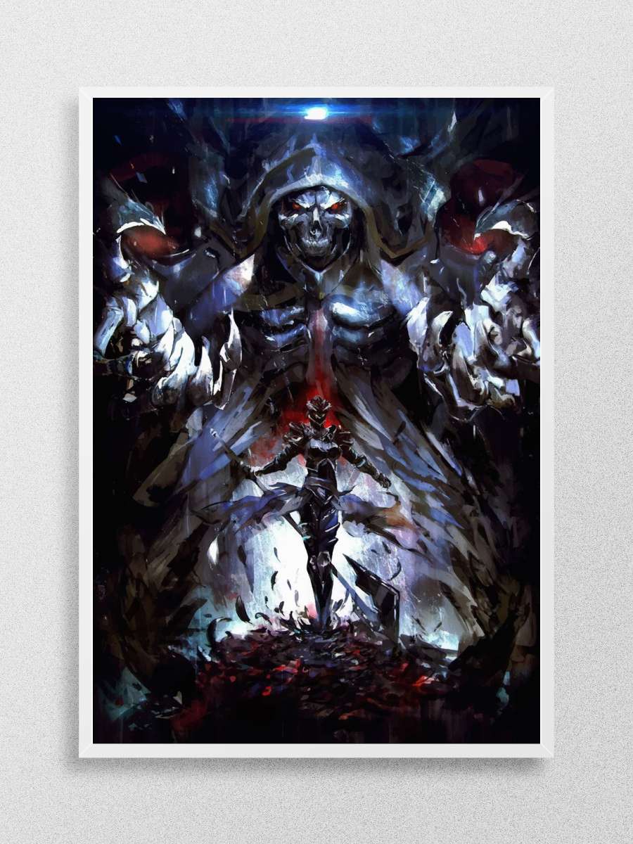 overlord Anime Poster Çerçevesiz Yüksek Kalite Anime Duvar Poster