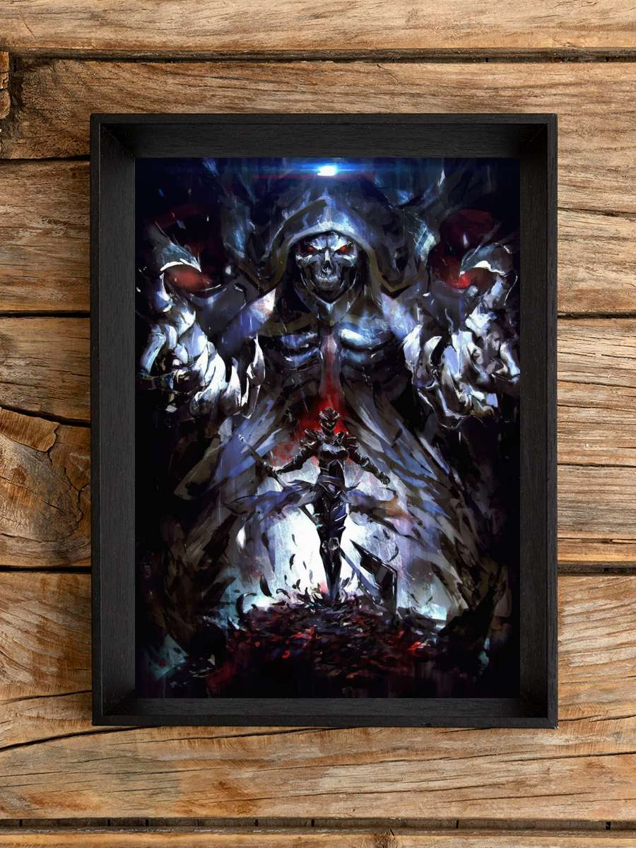overlord Anime Poster Çerçevesiz Yüksek Kalite Anime Duvar Poster