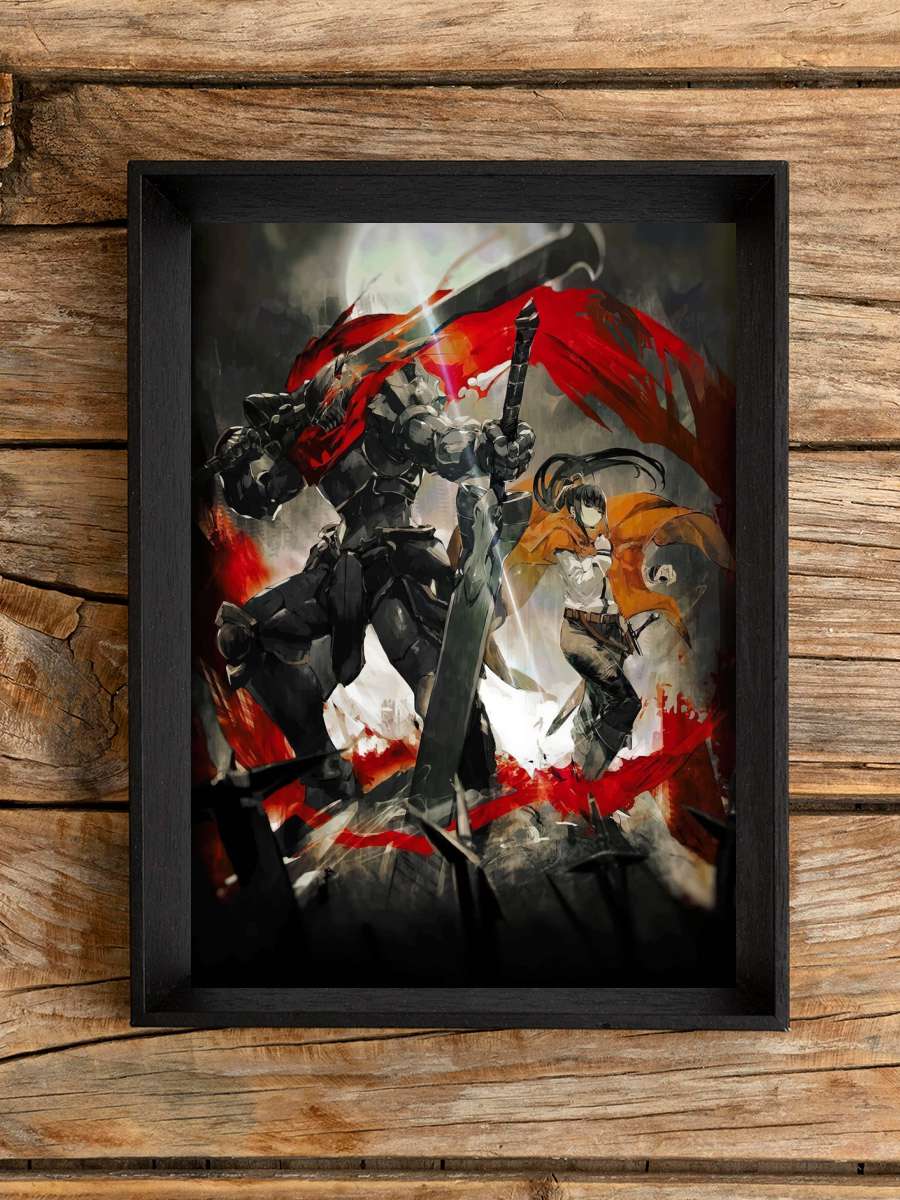 Overlord Anime Poster Çerçevesiz Yüksek Kalite Anime Duvar Poster