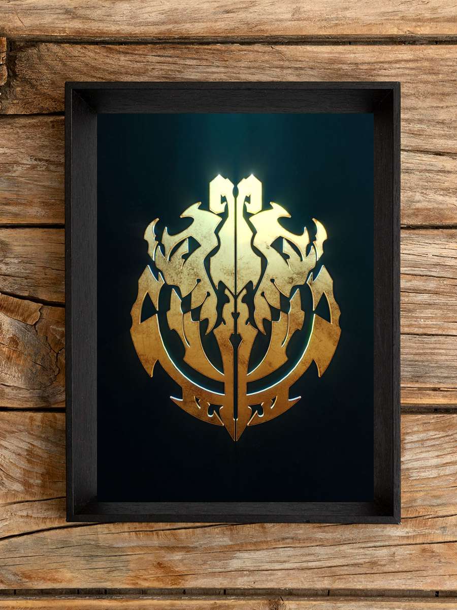 Overlord Anime Poster Çerçevesiz Yüksek Kalite Anime Duvar Poster