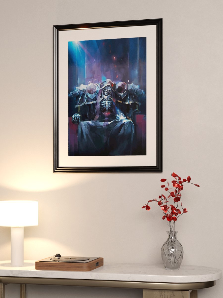 Overlord Anime Poster Çerçevesiz Yüksek Kalite Anime Duvar Poster