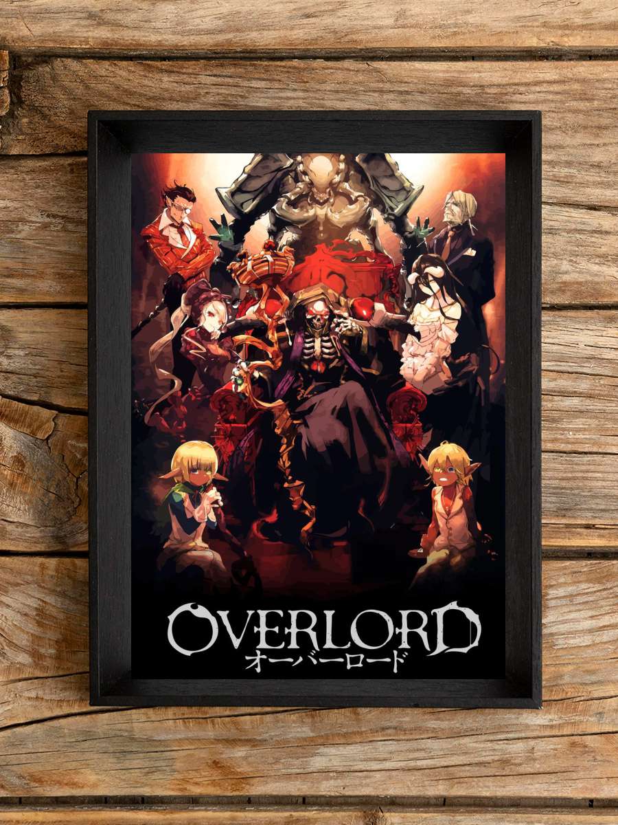 Overlord Anime Poster Çerçevesiz Yüksek Kalite Anime Duvar Poster