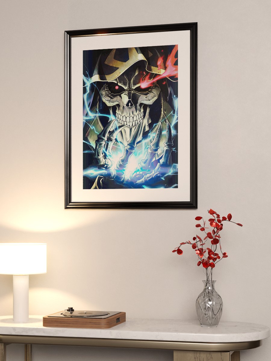 Overlord Anime Poster Çerçevesiz Yüksek Kalite Anime Duvar Poster