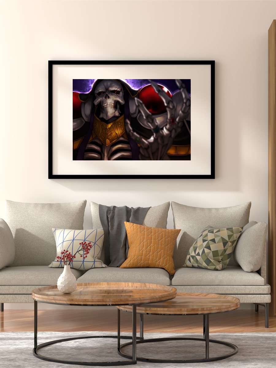 Overlord Anime Poster Çerçevesiz Yüksek Kalite Anime Duvar Poster
