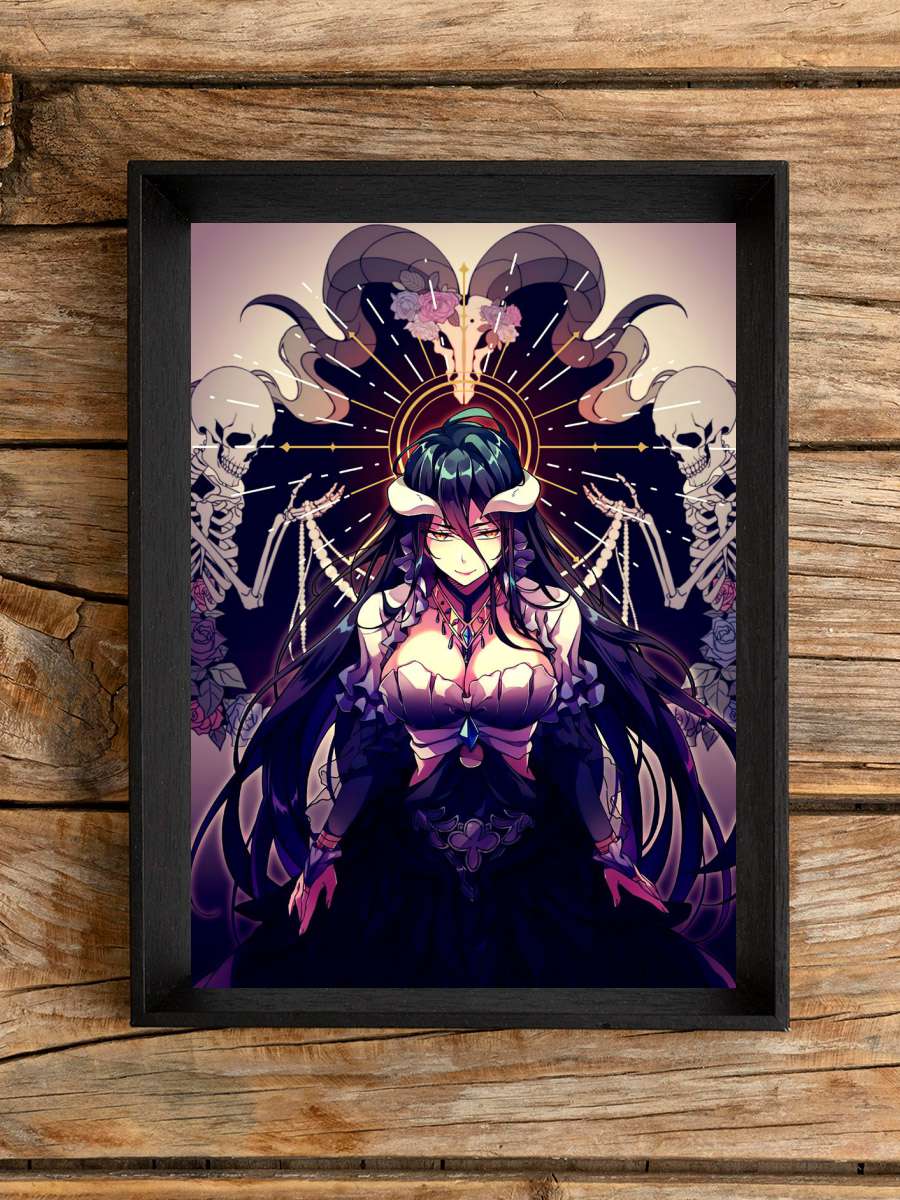Overlord Anime Poster Çerçevesiz Yüksek Kalite Anime Duvar Poster