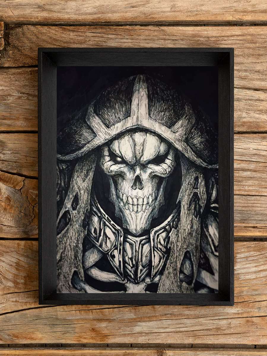 Overlord Anime Poster Çerçevesiz Yüksek Kalite Anime Duvar Poster