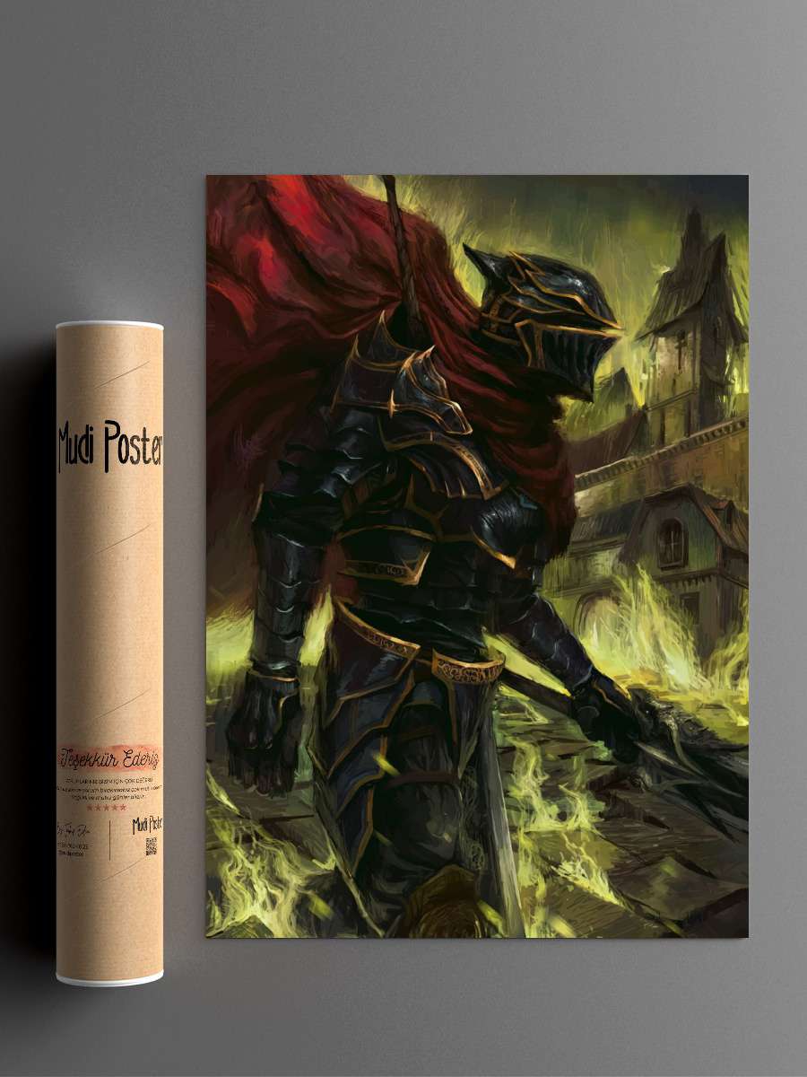 Overlord Anime Poster Çerçevesiz Yüksek Kalite Anime Duvar Poster