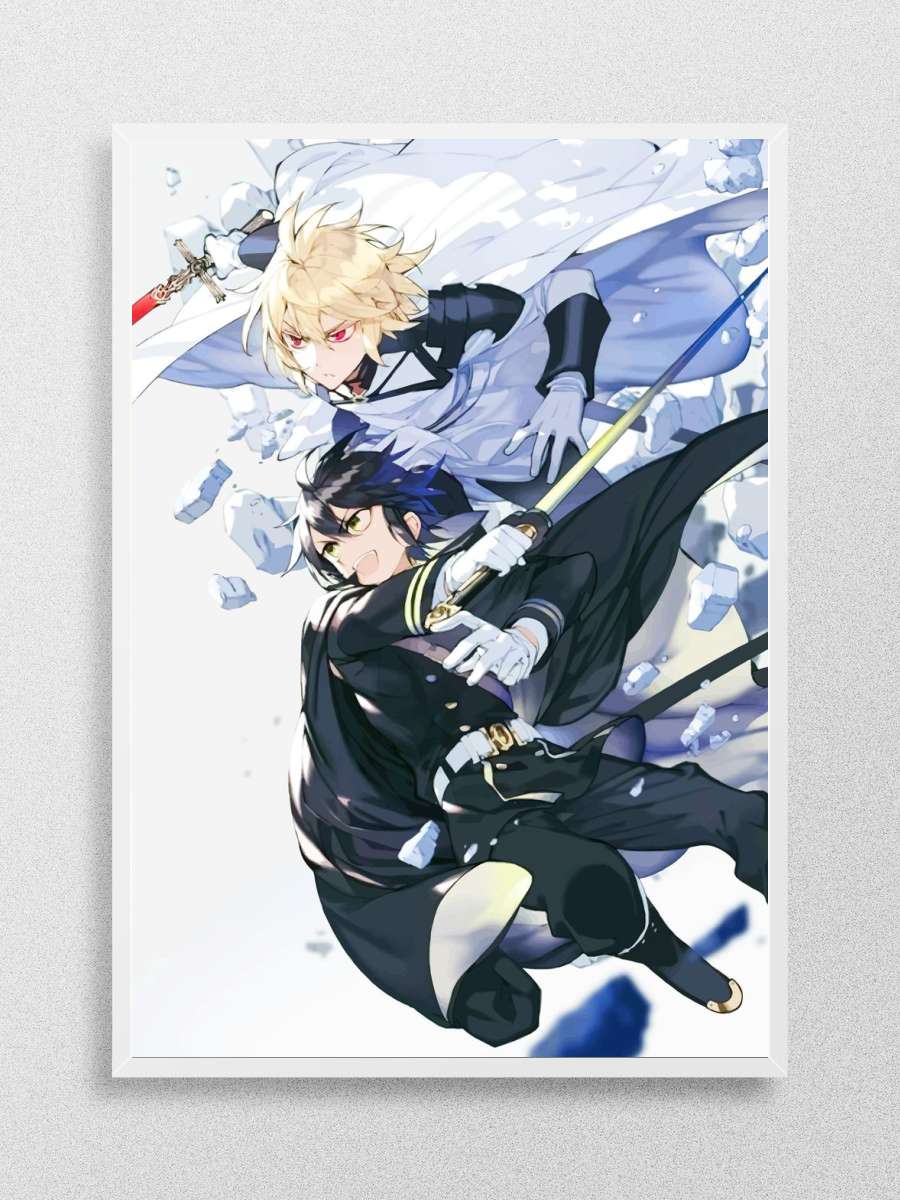 Owari No Seraph Anime Poster Çerçevesiz Yüksek Kalite Anime Duvar Poster
