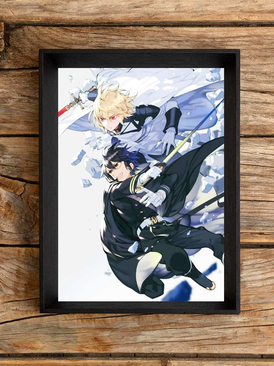 Owari No Seraph Anime Poster Çerçevesiz Yüksek Kalite Anime Duvar Poster