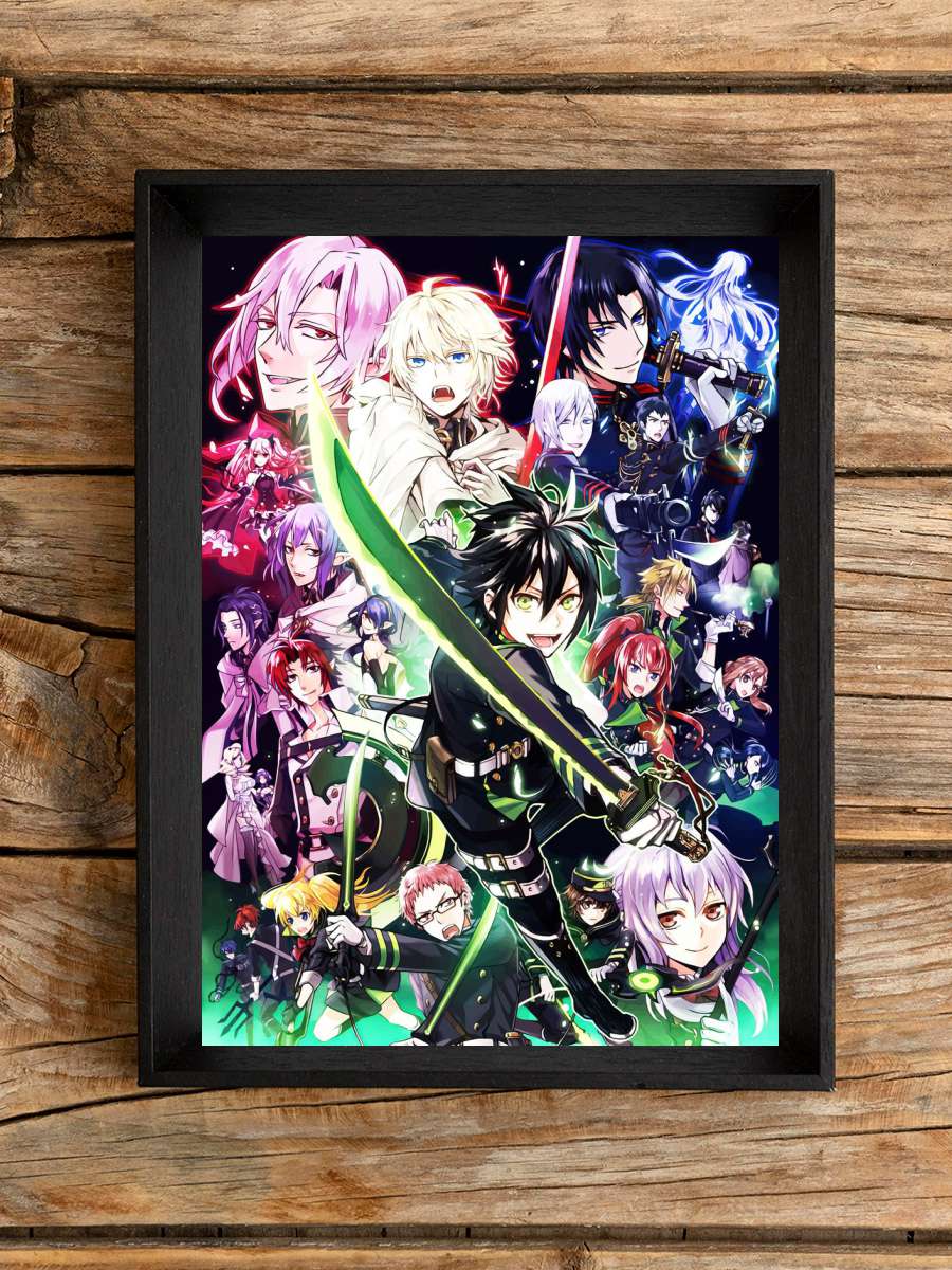 Owari No Seraph Anime Poster Çerçevesiz Yüksek Kalite Anime Duvar Poster