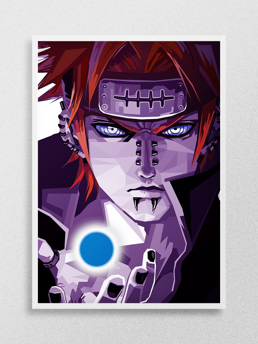 Pain Anime Poster Çerçevesiz Yüksek Kalite Anime Duvar Poster