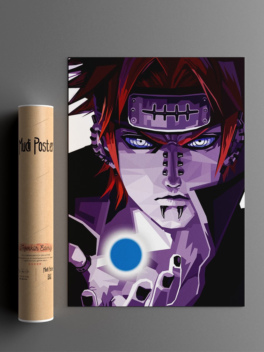 Pain Anime Poster Çerçevesiz Yüksek Kalite Anime Duvar Poster