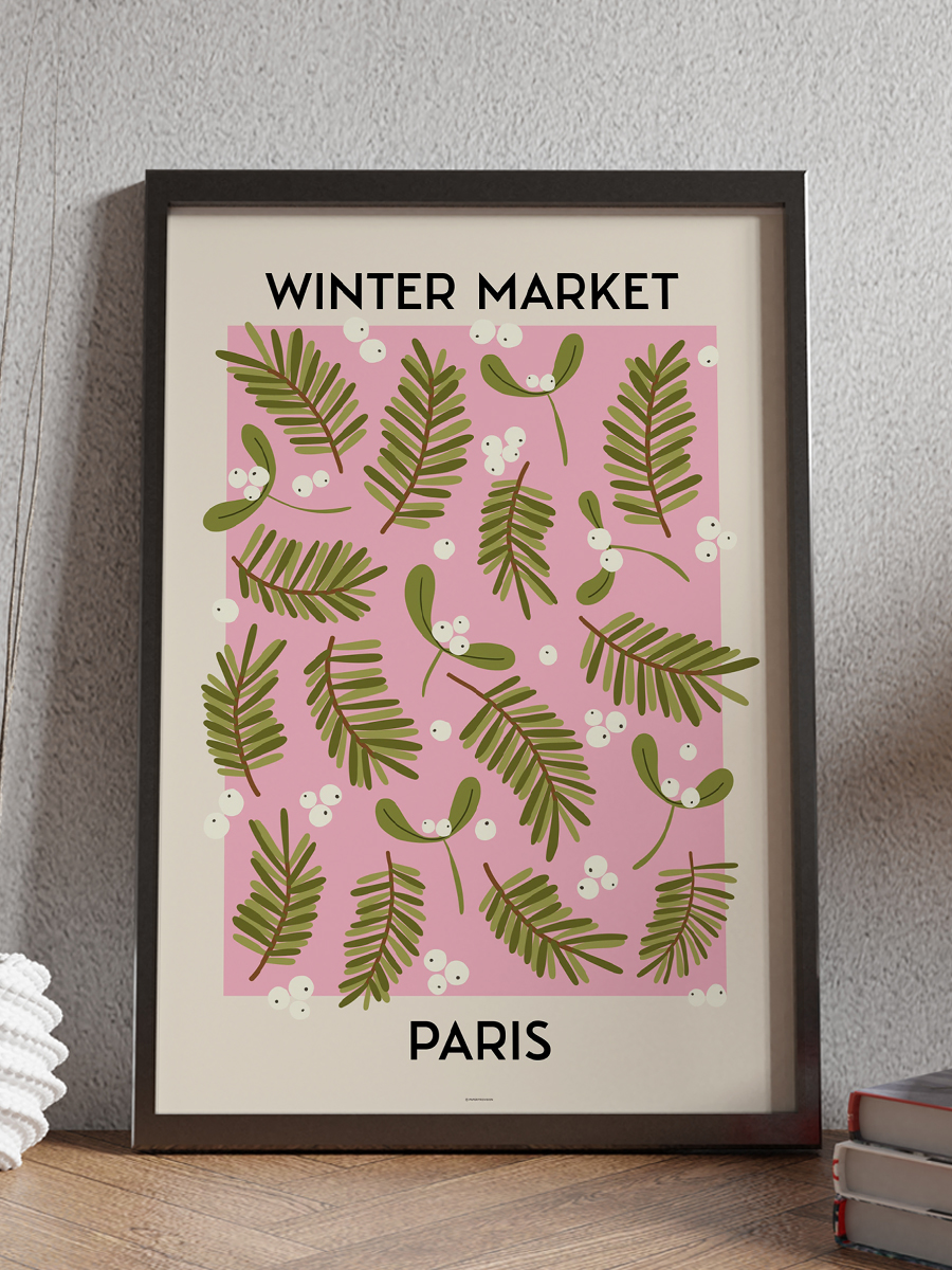 Paris Soyut Modern Poster Çerçevesiz Duvar Tablosu Sanatsal Poster