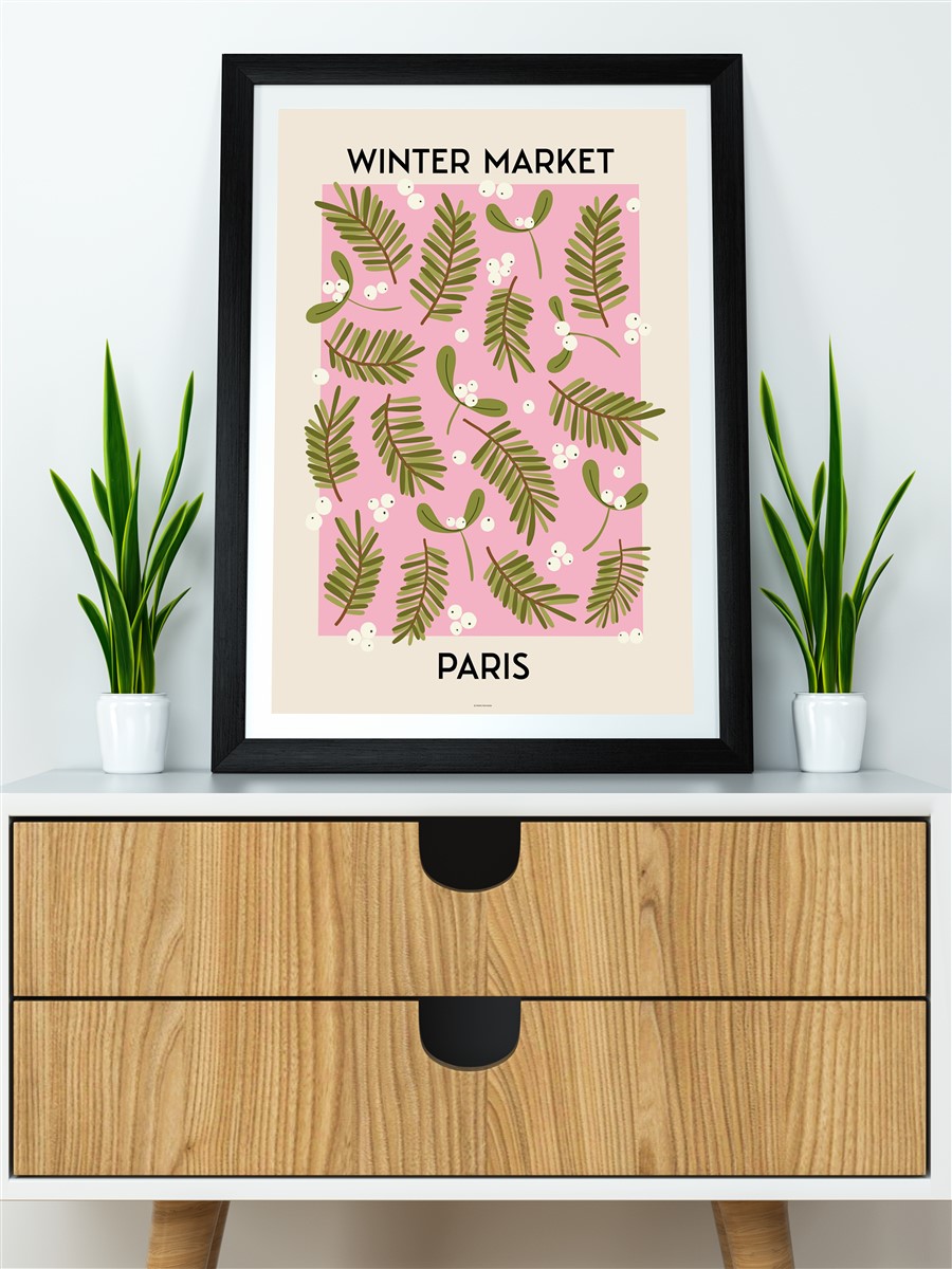 Paris Soyut Modern Poster Çerçevesiz Duvar Tablosu Sanatsal Poster