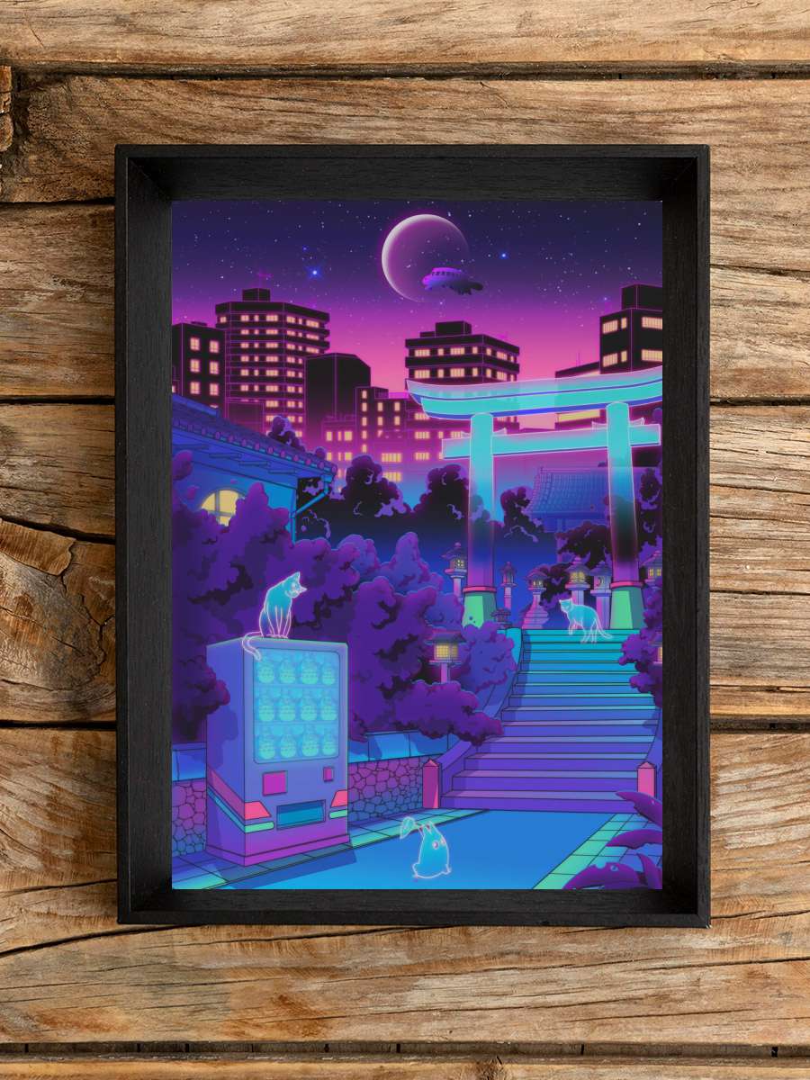 Path of the Spirits Anime Poster Çerçevesiz Yüksek Kalite Anime Duvar Poster