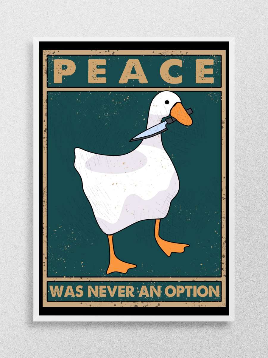 Peace Was Never An Option Anime Poster Çerçevesiz Yüksek Kalite Anime Duvar Poster