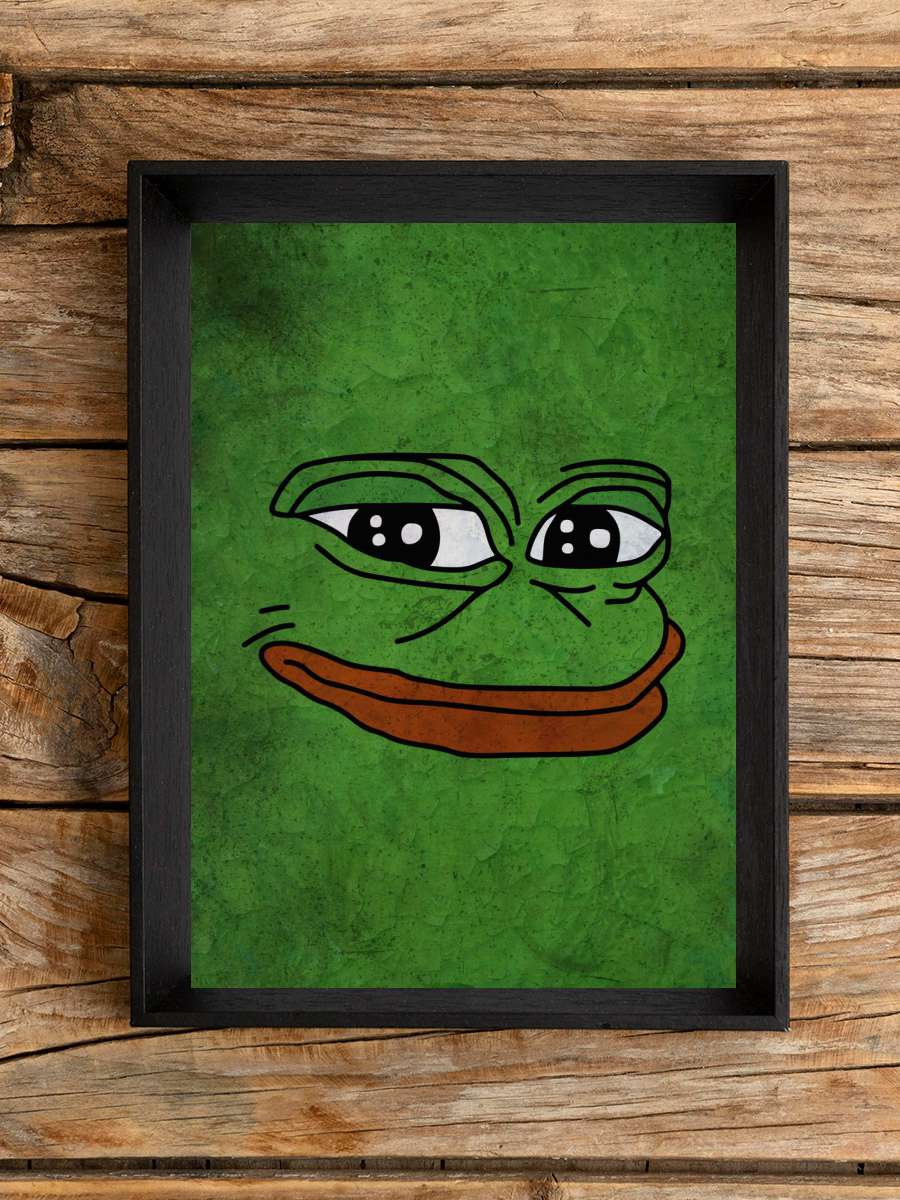 Pepe the Frog Meme Anime Poster Çerçevesiz Yüksek Kalite Anime Duvar Poster