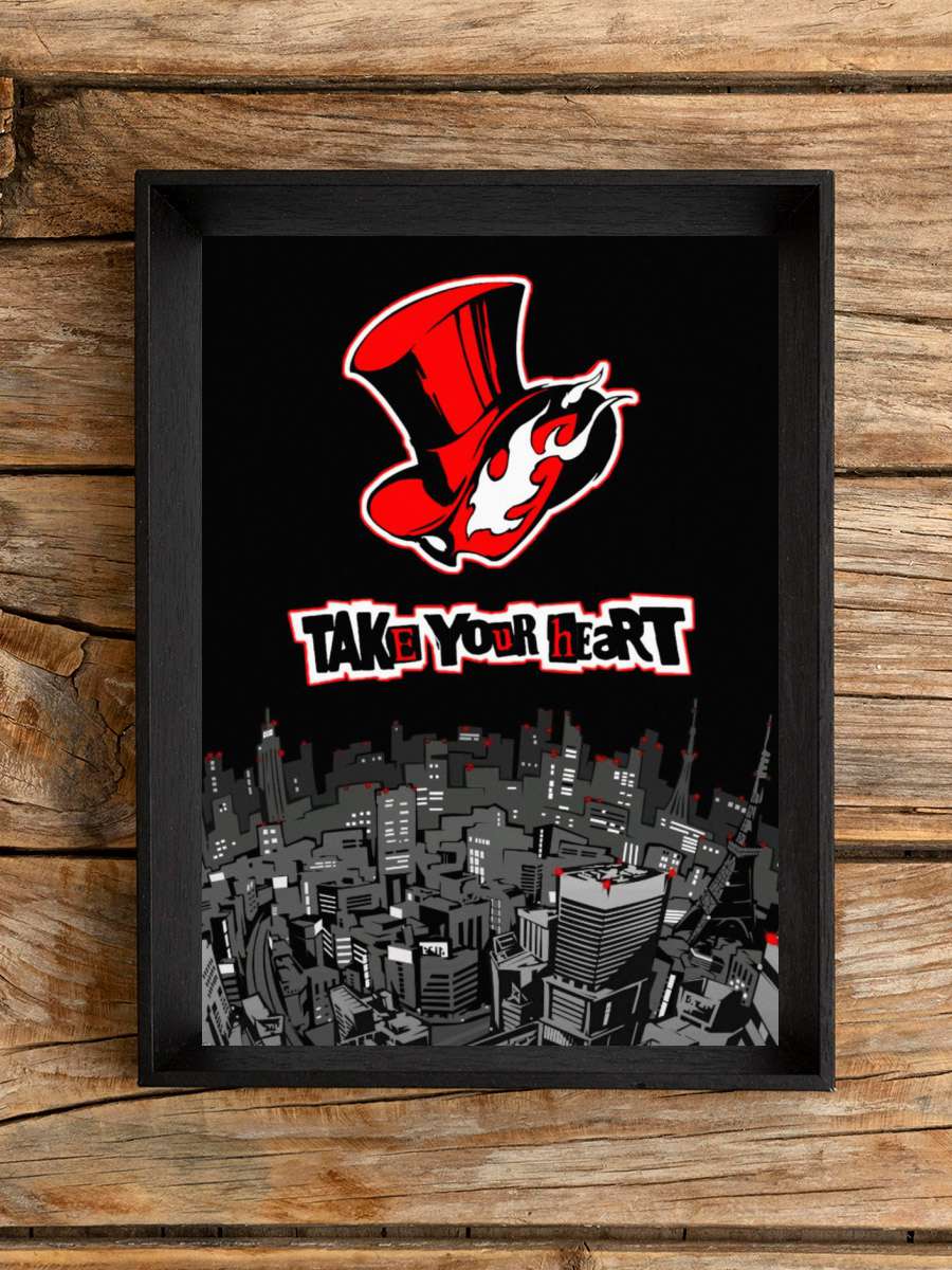 Persona 5 Anime Poster Çerçevesiz Yüksek Kalite Anime Duvar Poster