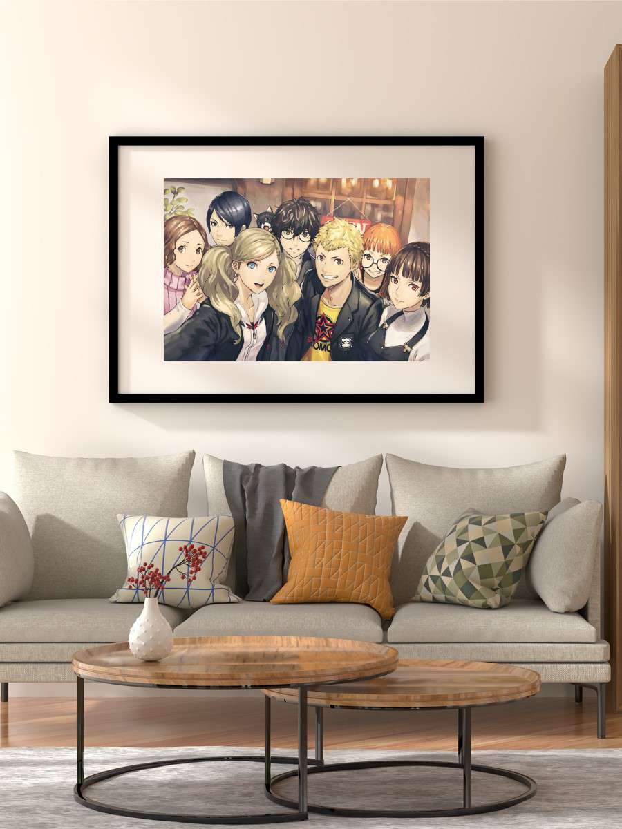persona 5 Anime Poster Çerçevesiz Yüksek Kalite Anime Duvar Poster